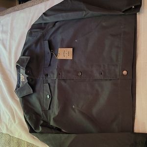 Bridge and Burn Burl waxed trucker work jacket